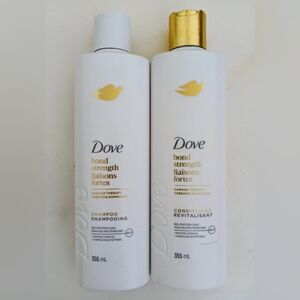 Dove Bond Strength Shampoo and Conditioner Set, New Hair Haircare